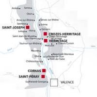 Crozes hermitage carte